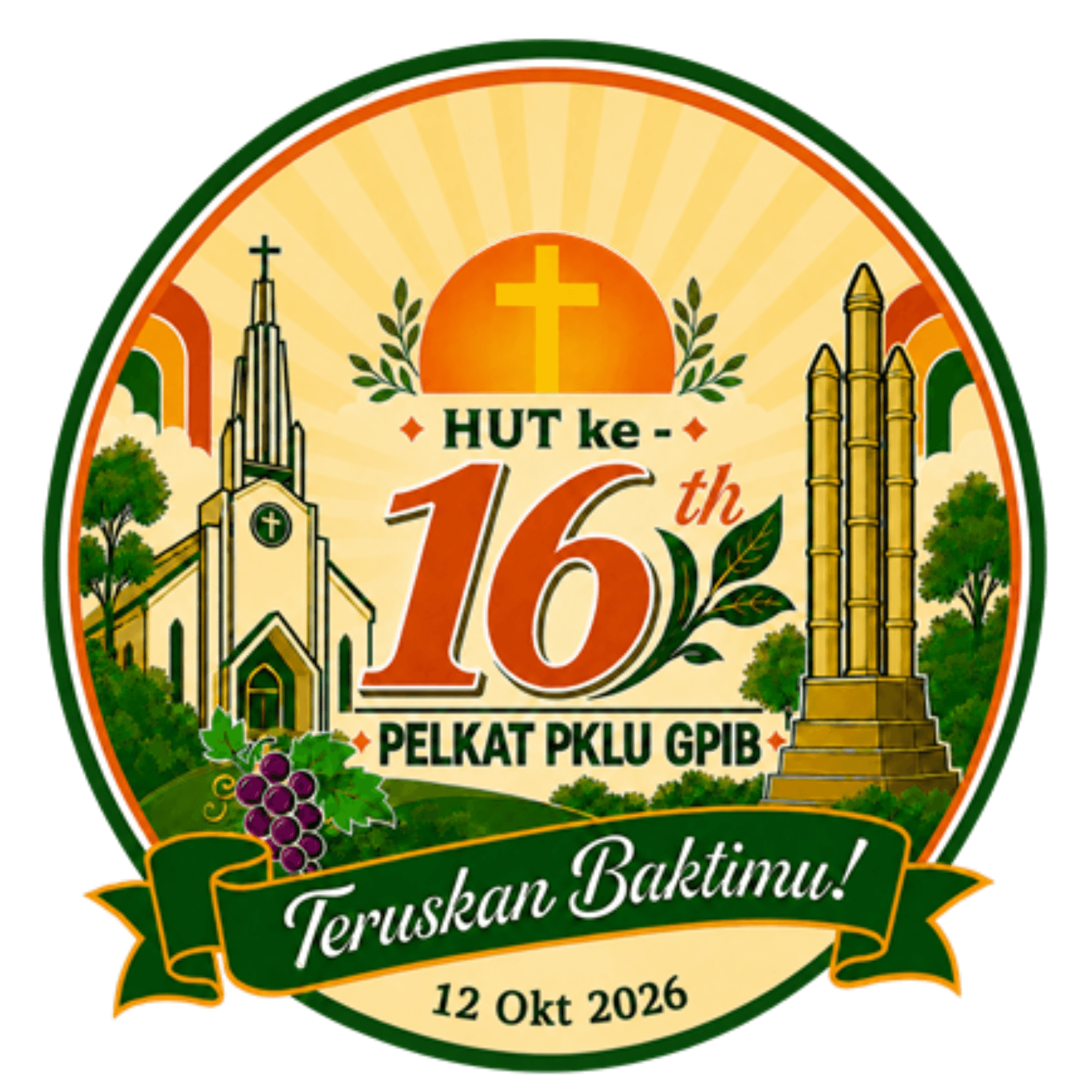 Logo Resmi HUT 16 PKLU GPIB